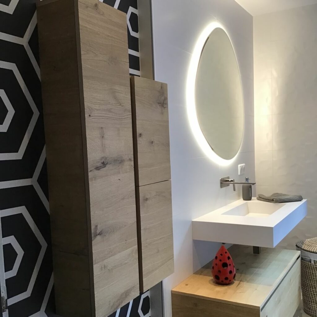 salle de bain moderne Dijon - rénovation complète